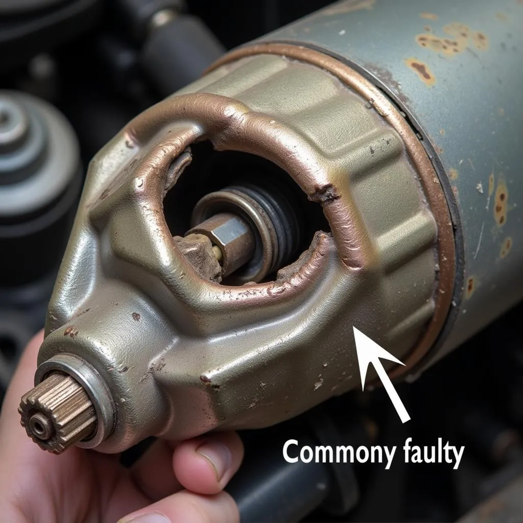 Faulty Starter Motor