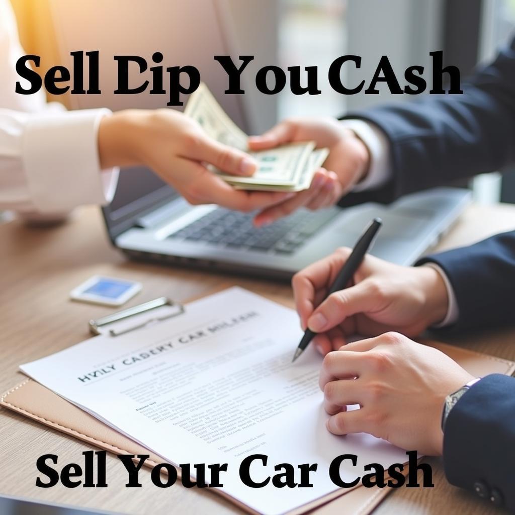 Completing a Car Sale Transaction