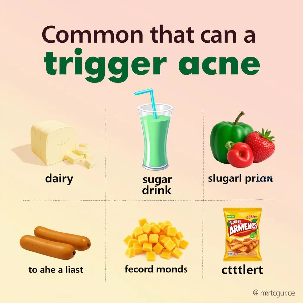 Foods That Cause Acne