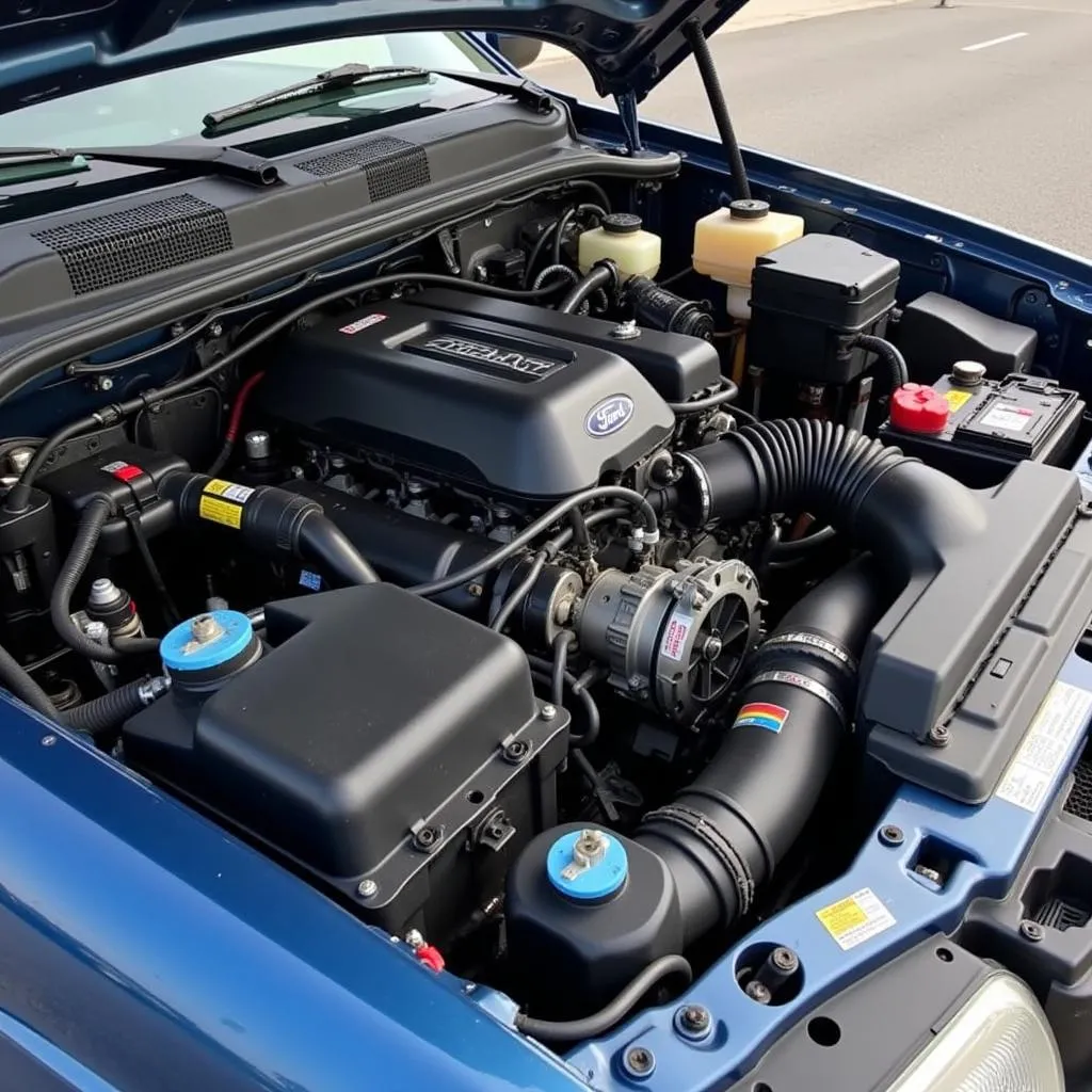 Ford F-Series truck with the 4.6L 2V engine