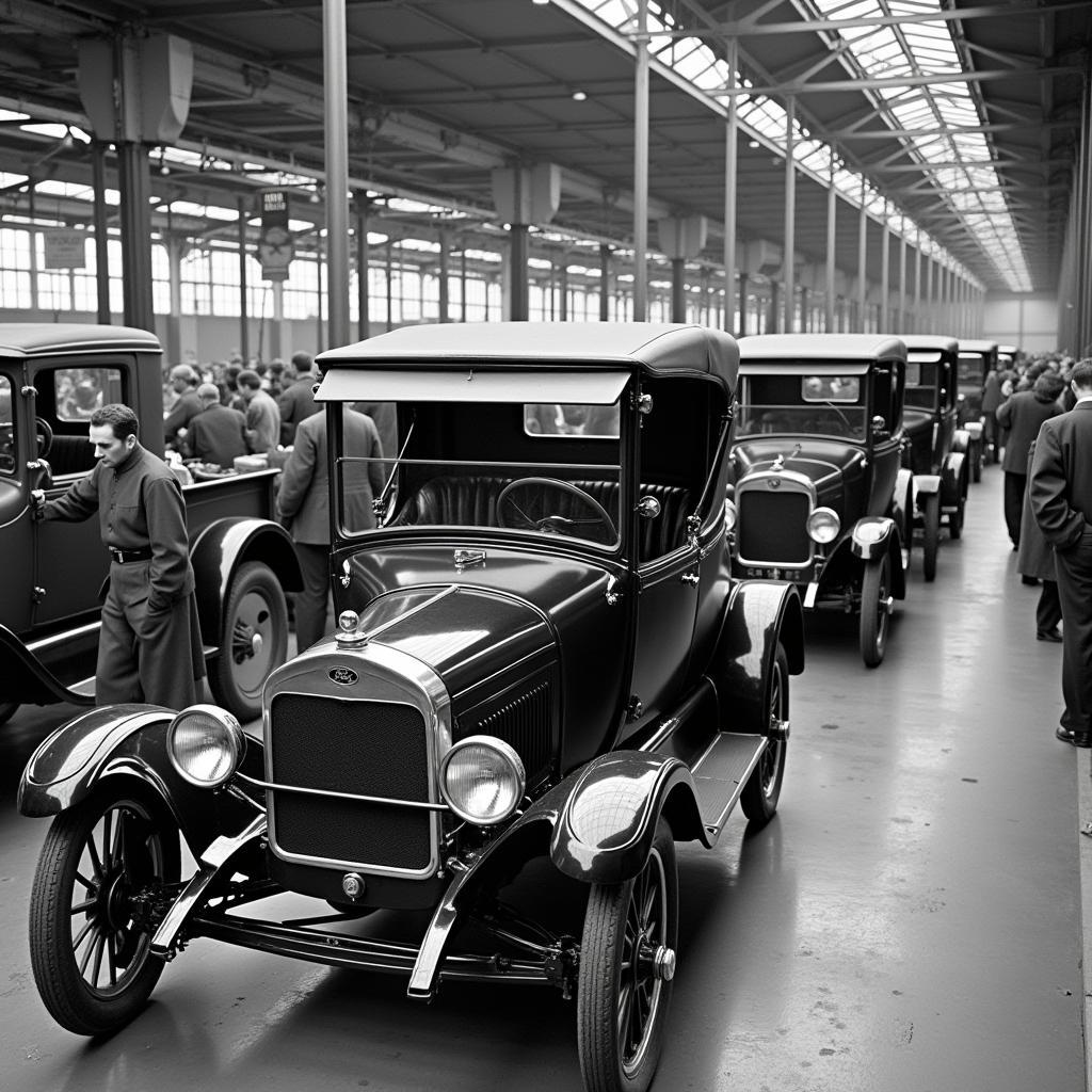 Ford Model T Assembly Line and its Impact