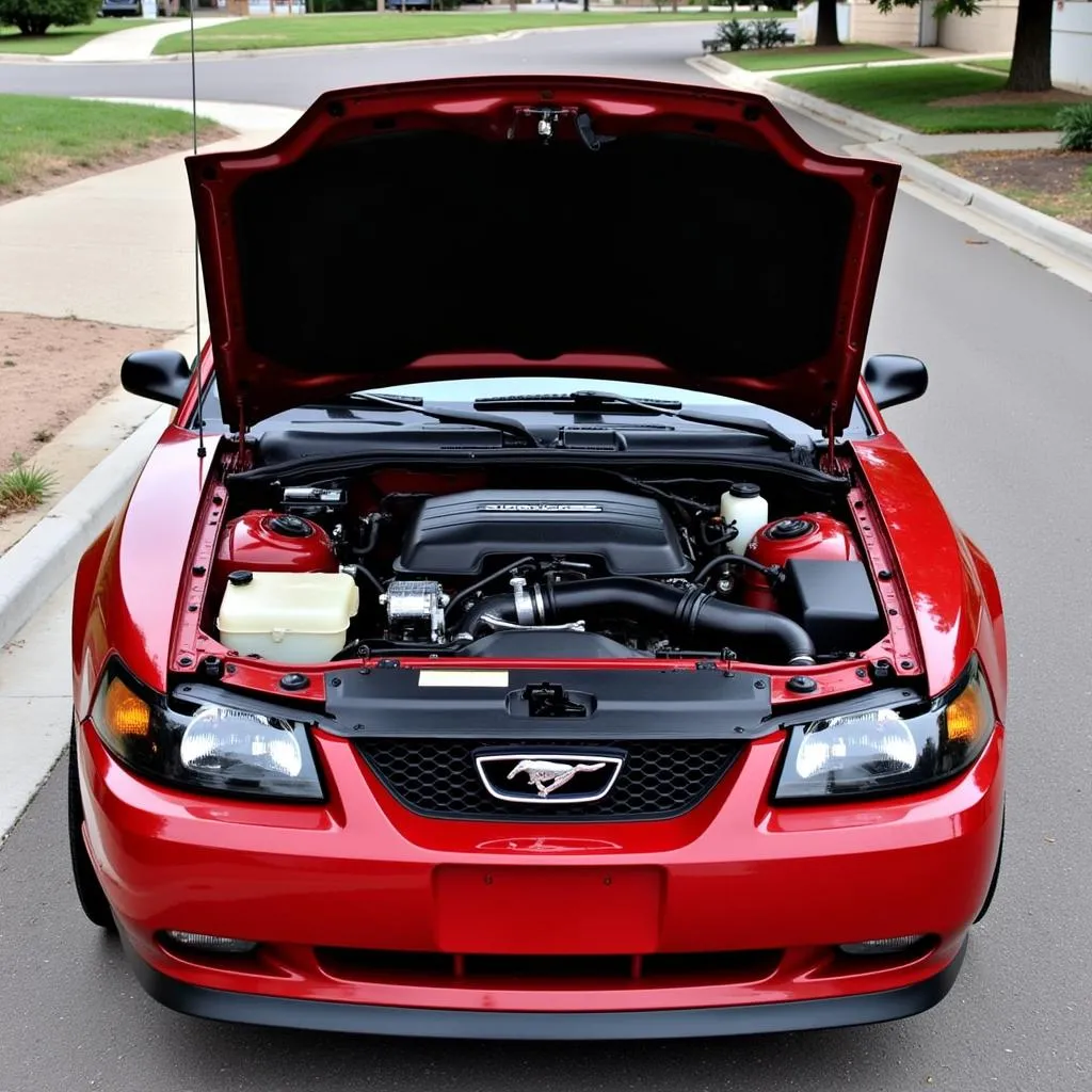 Ford Mustang equipped with the 4.6L 2V Engine