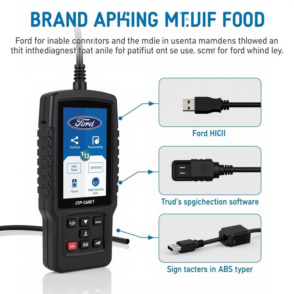 OBD1 scan tool for Ford ABS system