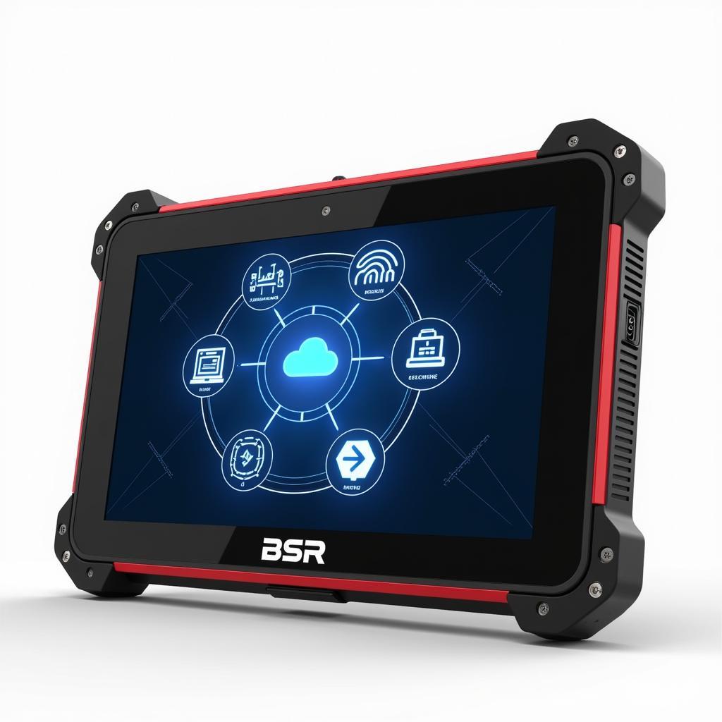 Modern BSR code scan tool with cloud connectivity.