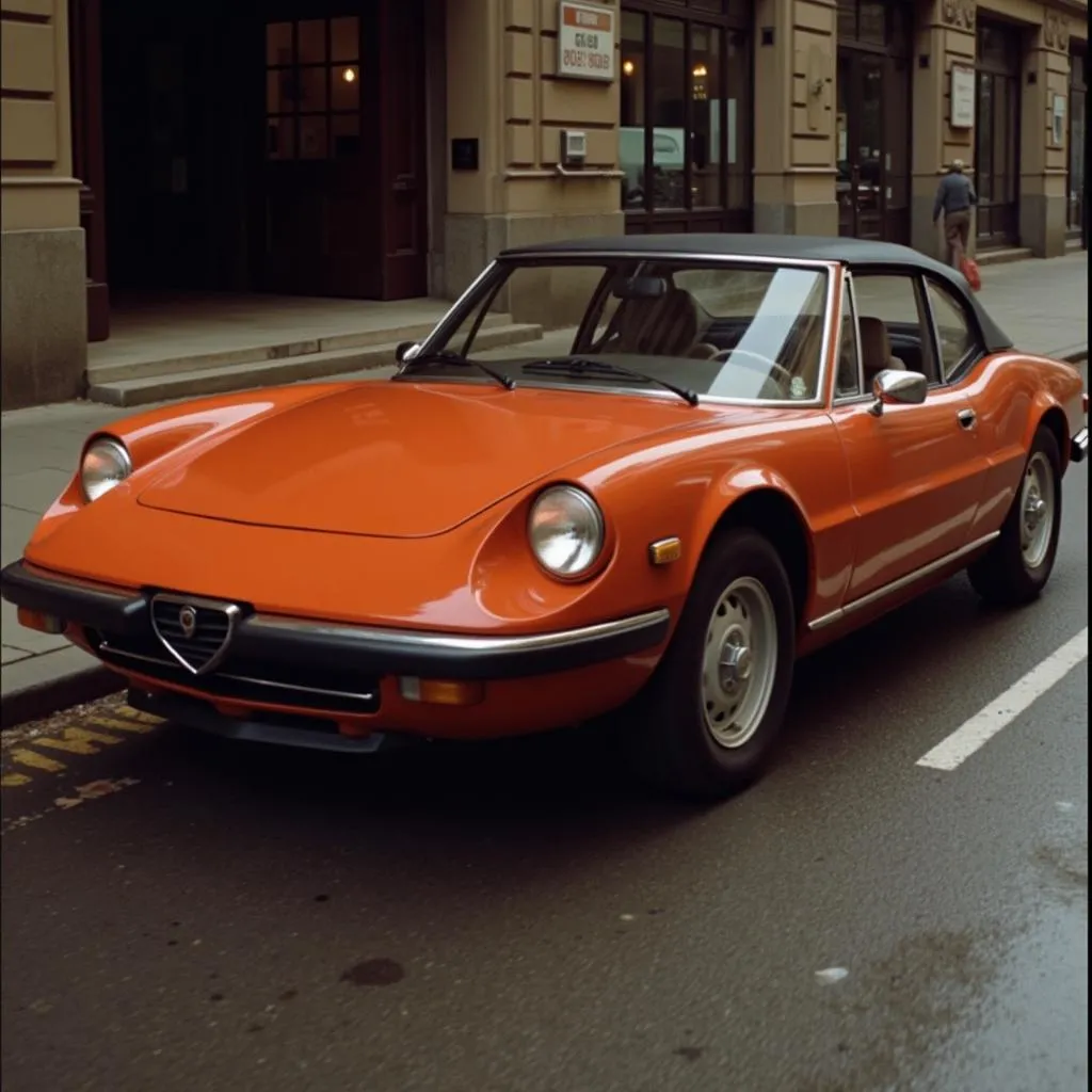 Gary Numan in a Music Video with a Sports Car