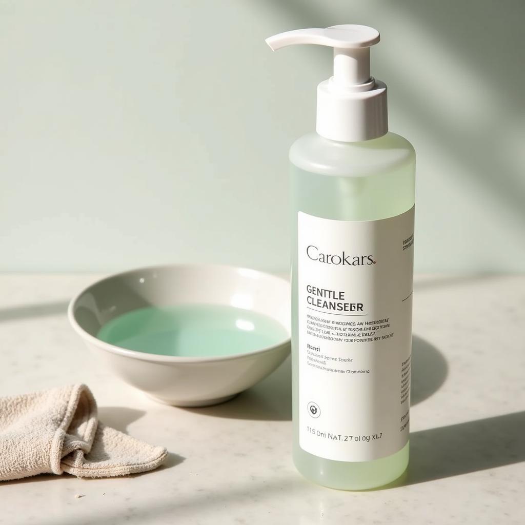 Gentle Cleanser for Preppy Skin Care Routine