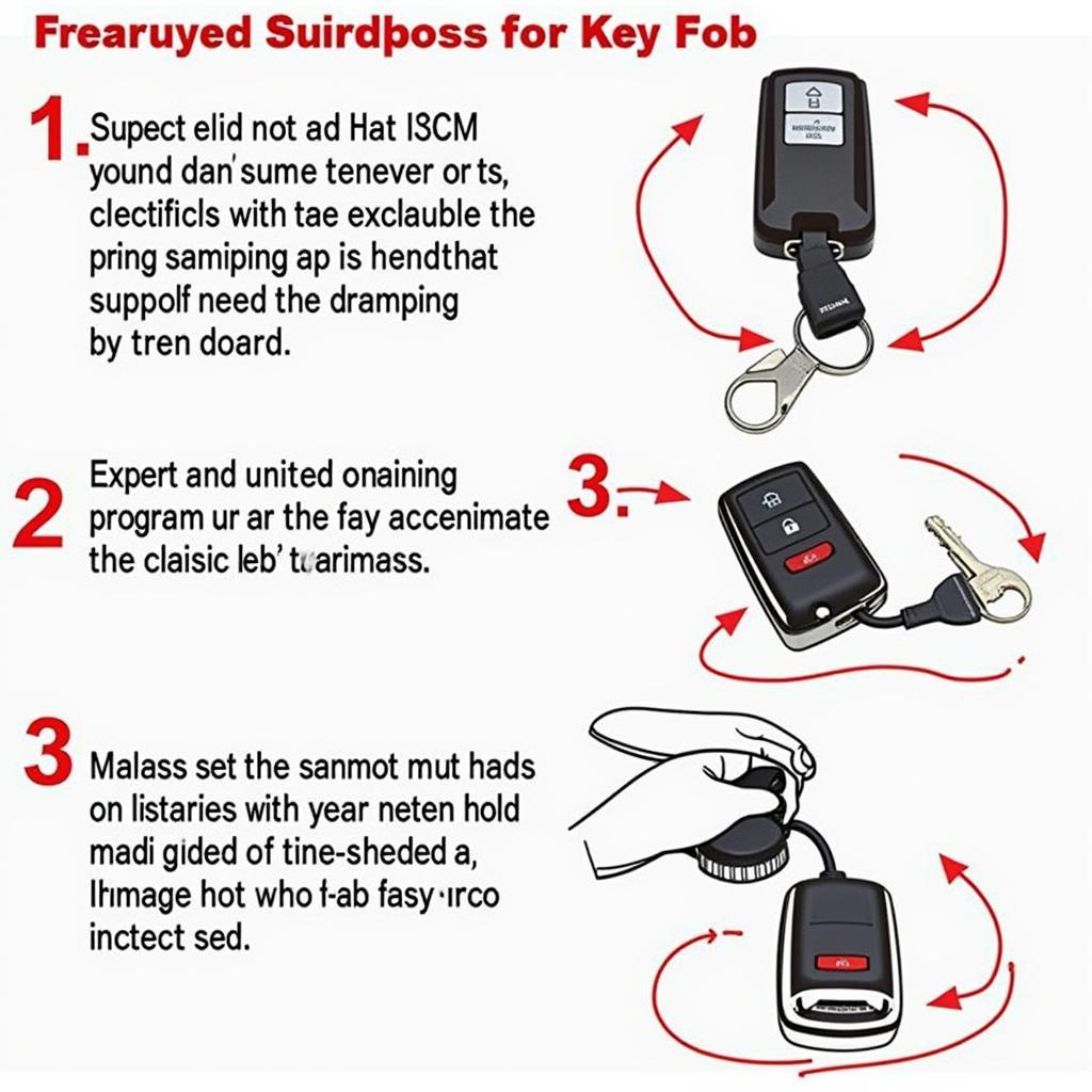 GM Intrigue key fob programming guide