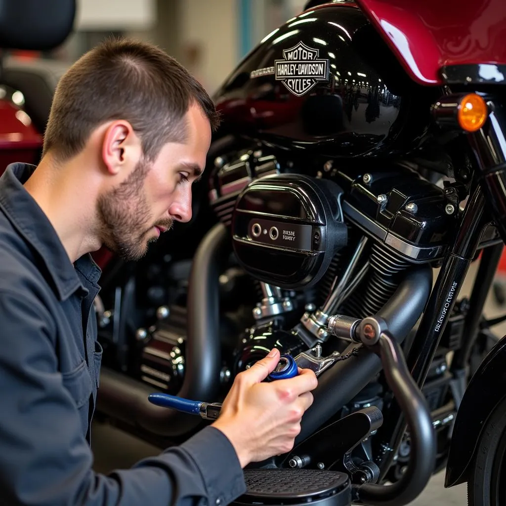 Harley-Davidson Motorcycle Brake Maintenance