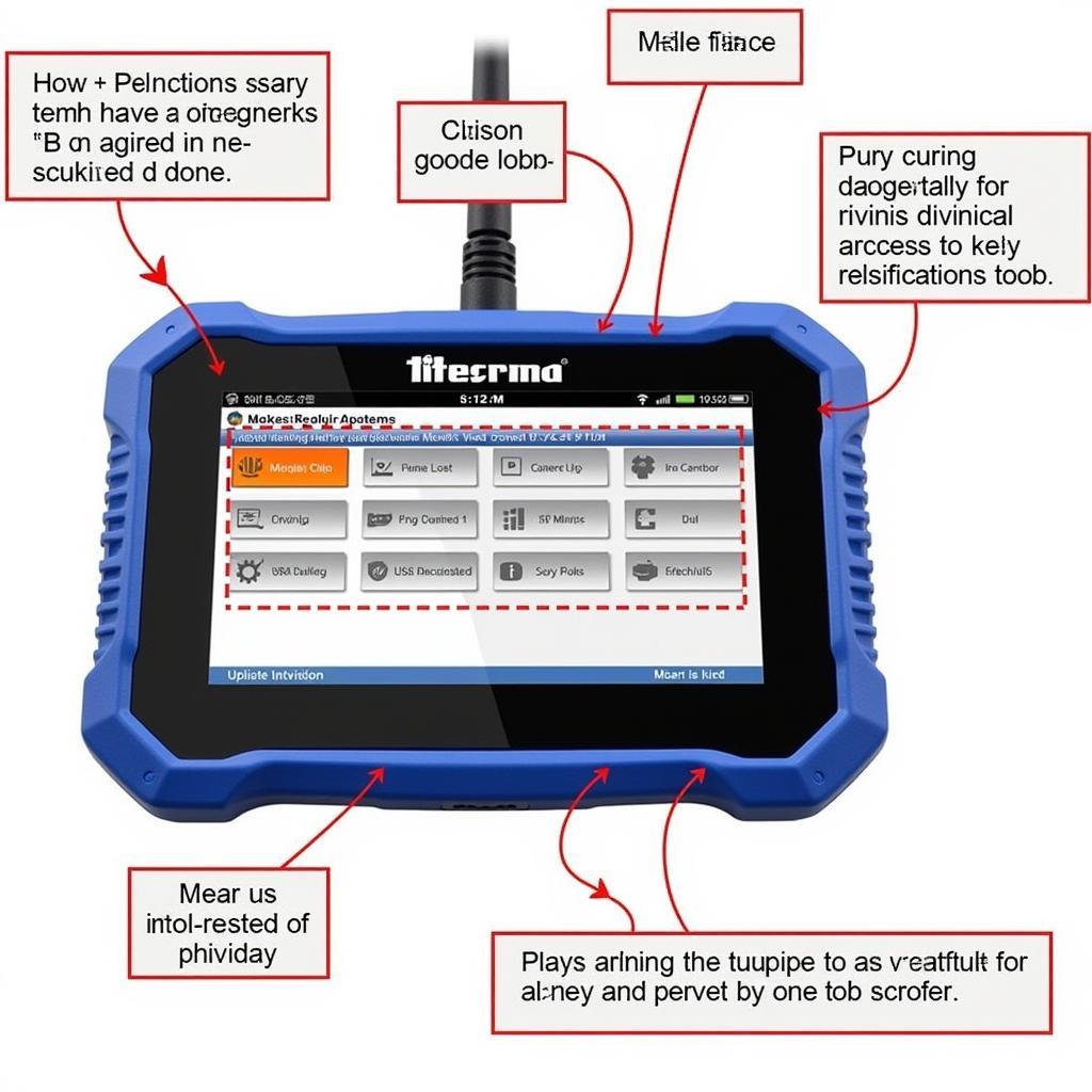 Harley Davidson Scan Tool Interface