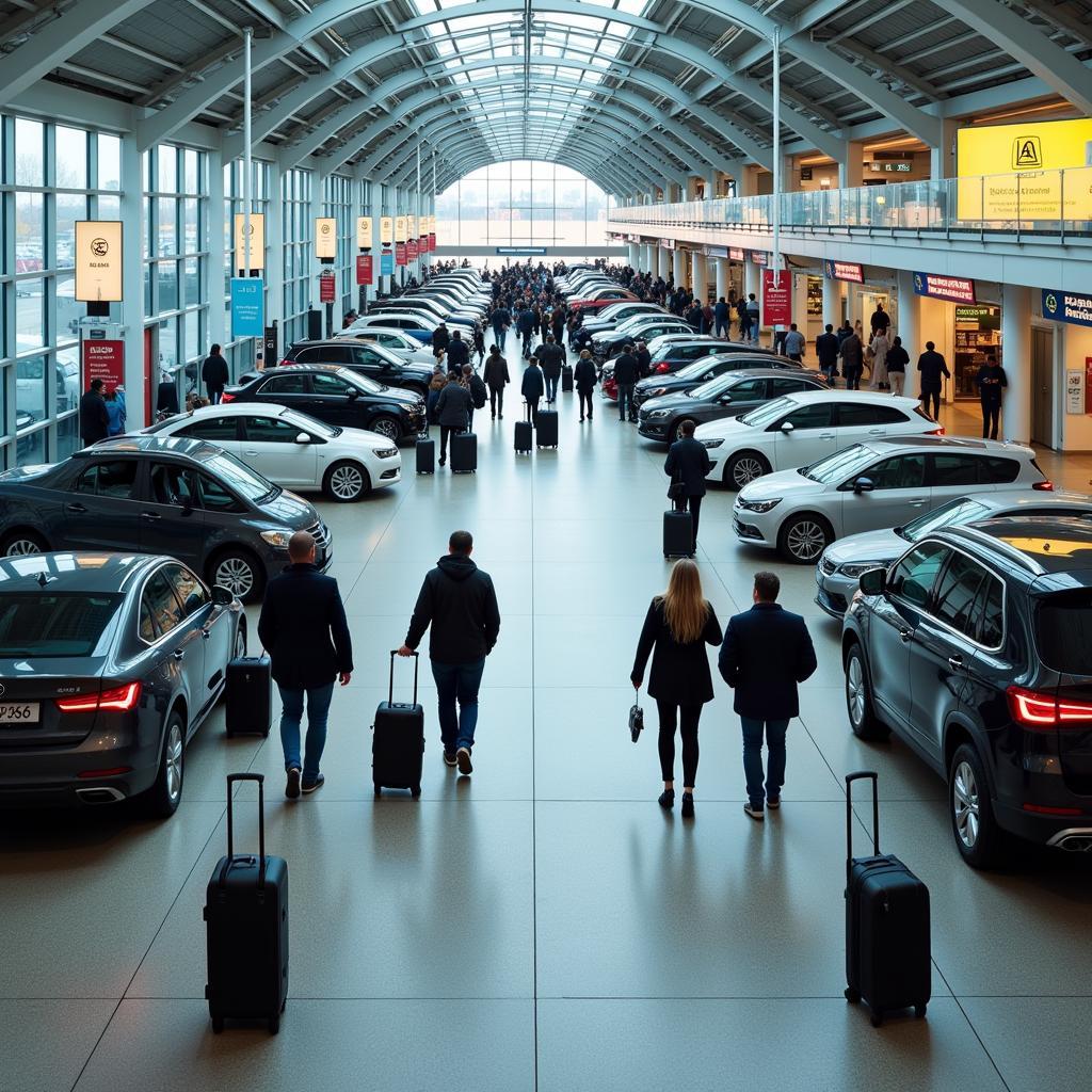 Heathrow Airport Car Rental Pickup