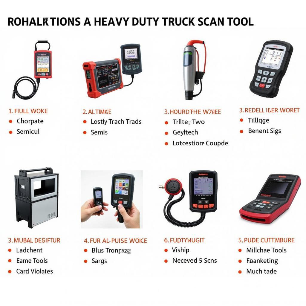 Heavy Duty Truck Scan Tools