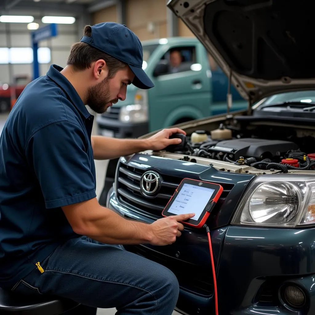 Toyota Hilux Engine Diagnostics