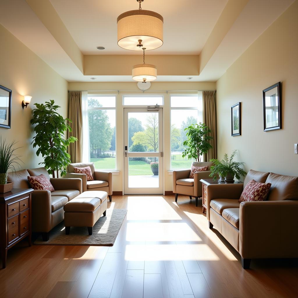 A peaceful and welcoming hospice facility