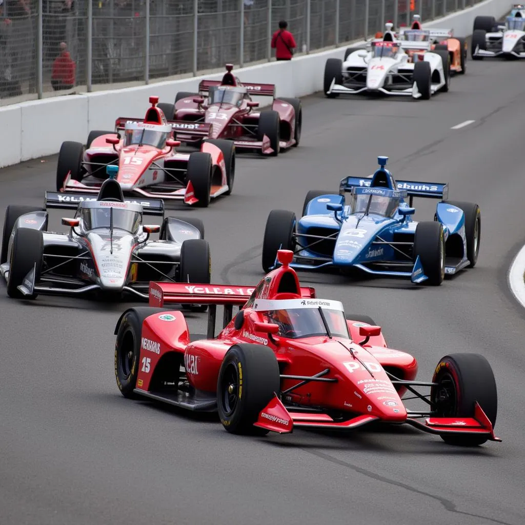 IndyCar Race at the Indianapolis Motor Speedway