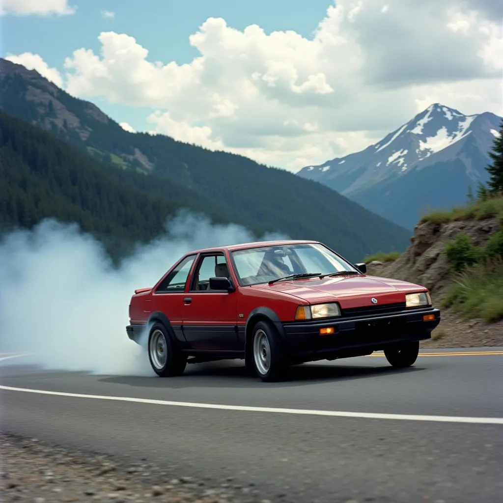 Initial D AE86 Drifting