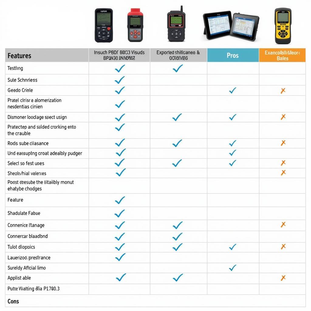 Comparison of OBD2 Scan Tools