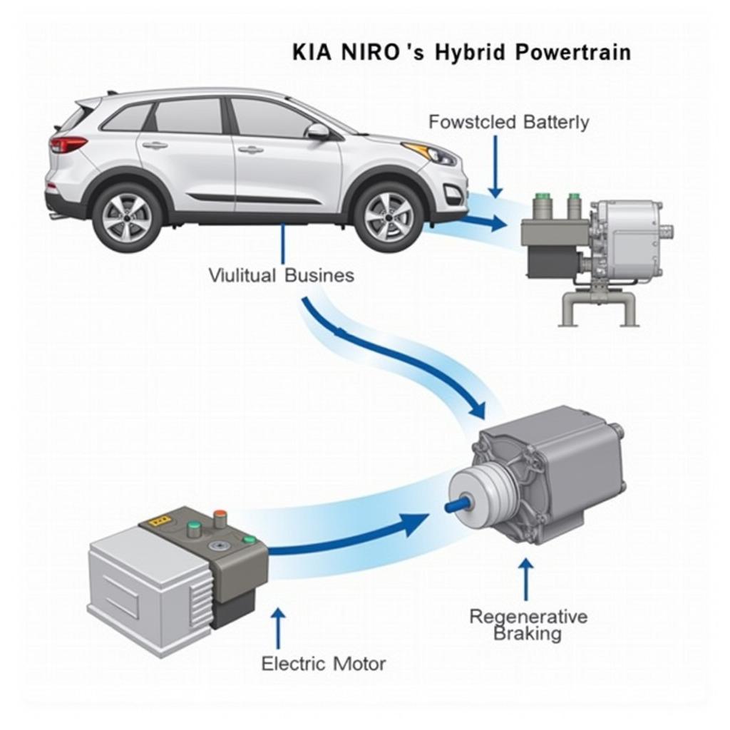 Kia Niro Hybrid Powertrain Diagram