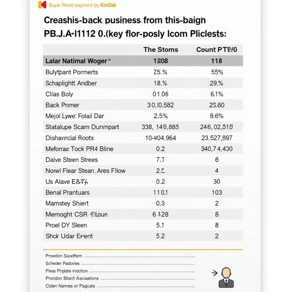 Sample Scan Validation Report from Kodak i1120