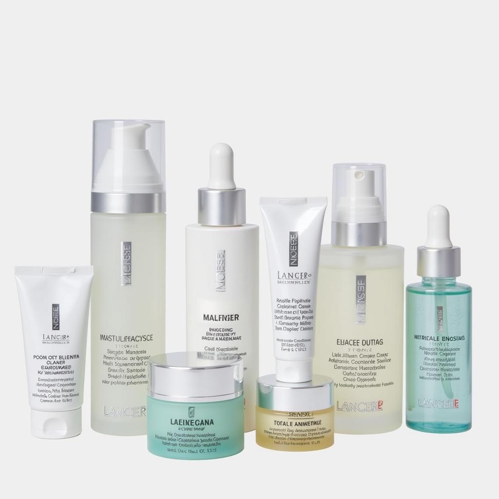 Lancer Skincare Product Lineup