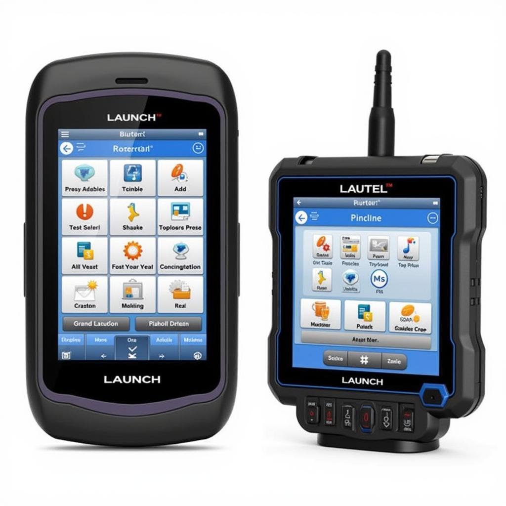 Launch CRP Touch Pro and Autel MK808 Scanners