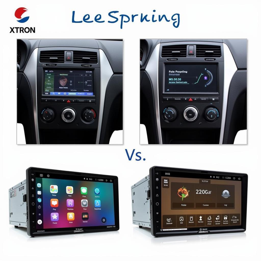 Leespring and Xtron Car DVD Interfaces