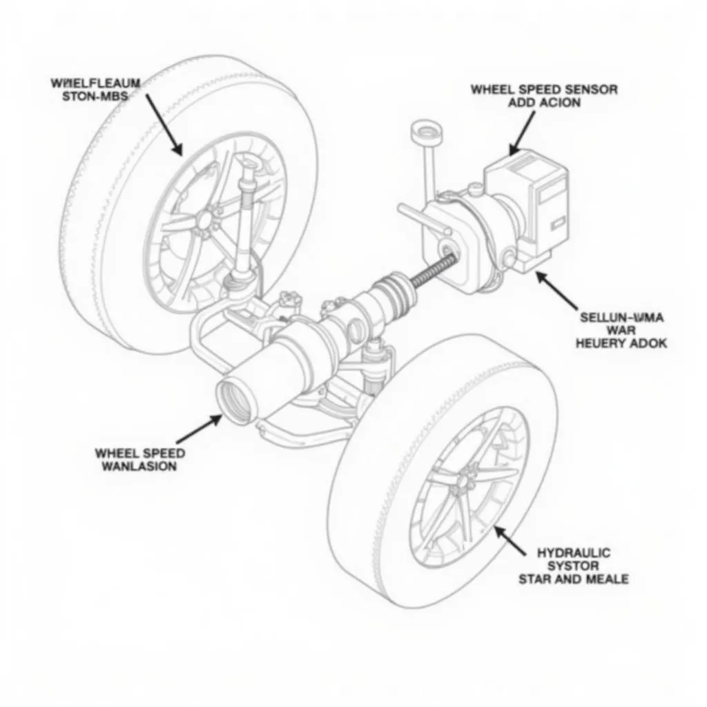 Components of a Lexus ABS System