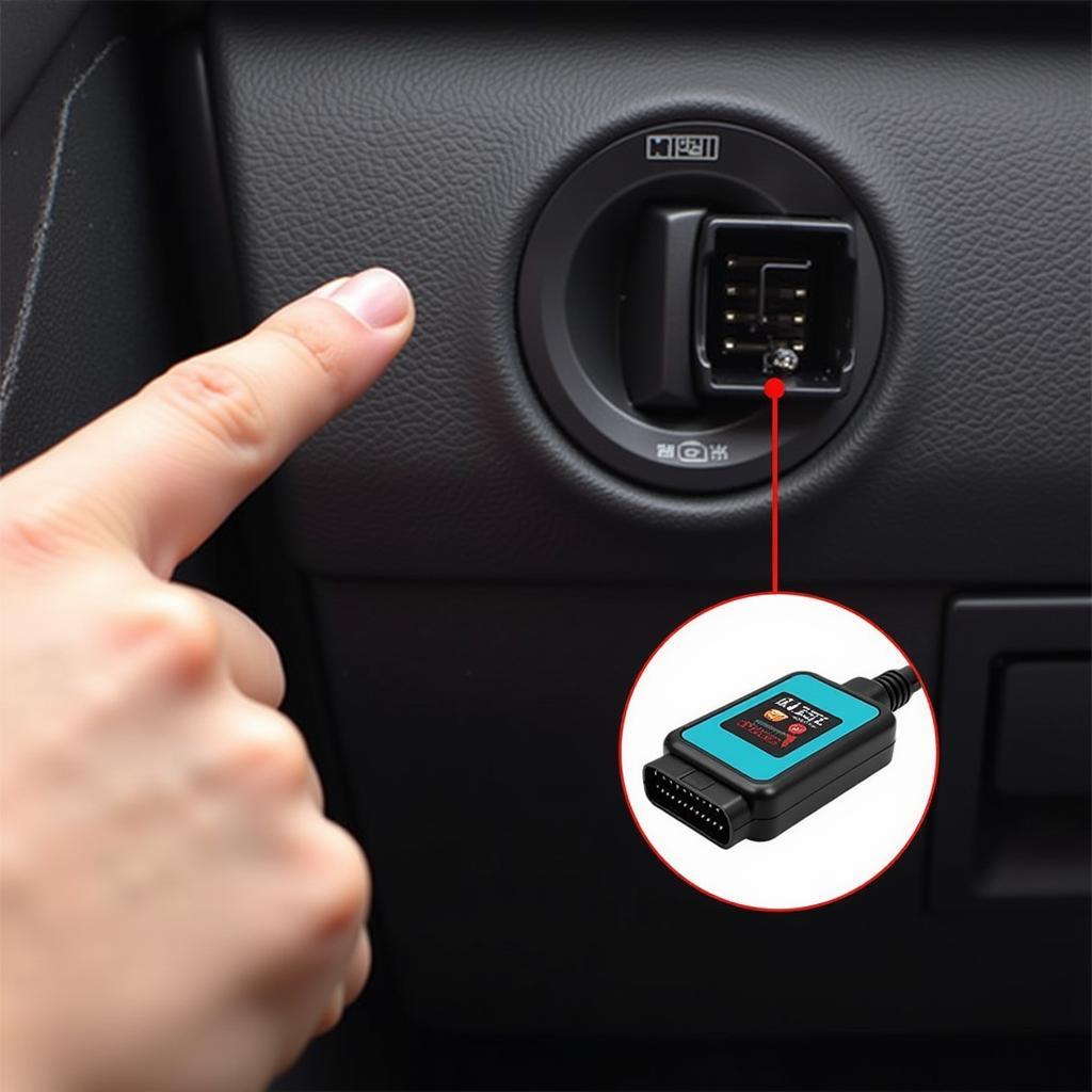 Locating the OBD-II Port in a Vehicle