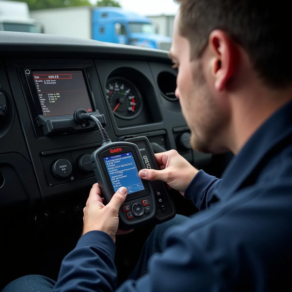 Lorry scanner diagnostics