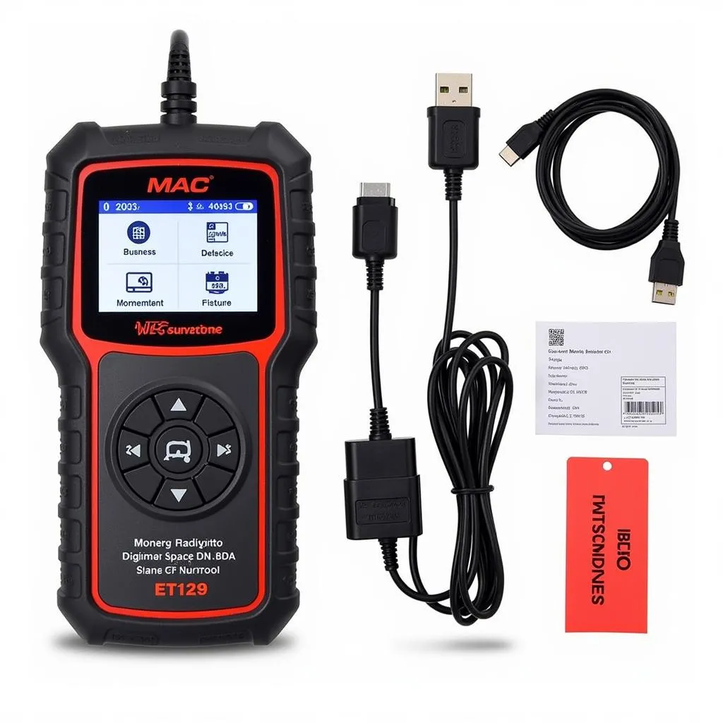 MAC ET129 Scan Tool for Automotive Diagnostics