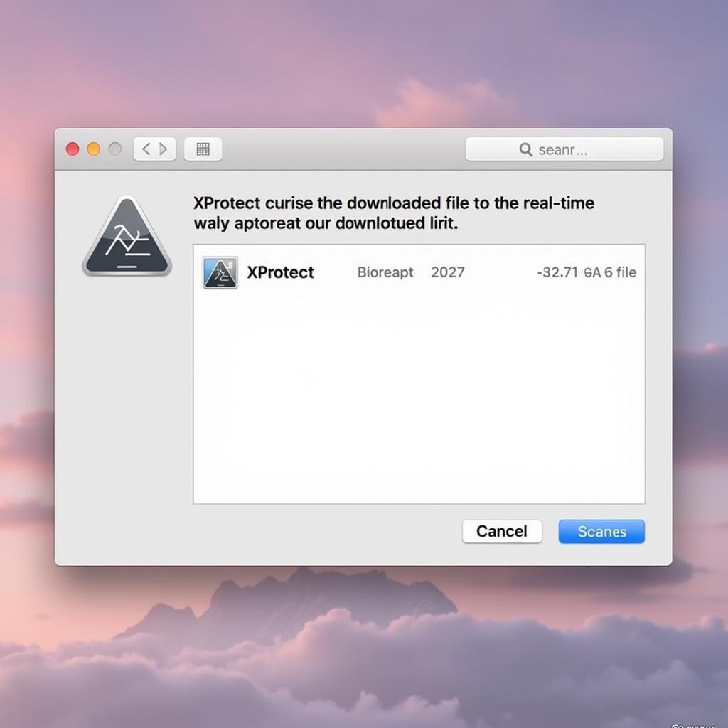 Mac OS XProtect Scanning Downloaded Files