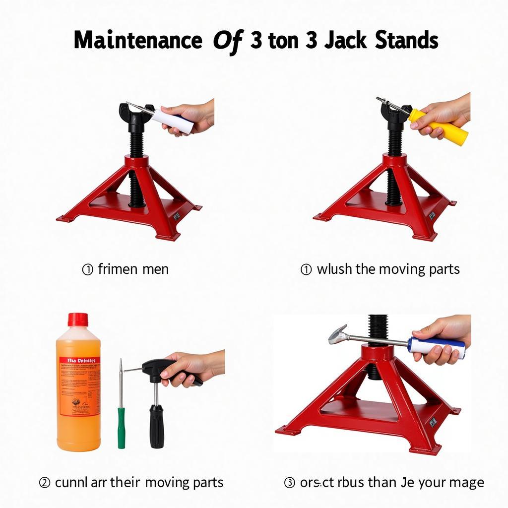 Maintaining 3 Ton Car Jack Stands