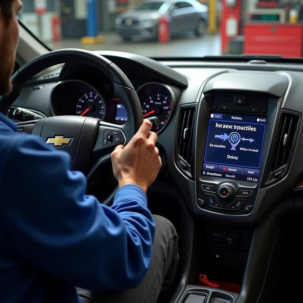 Malibu Steering Wheel Calibration: Turning the Steering Wheel to Extreme Positions