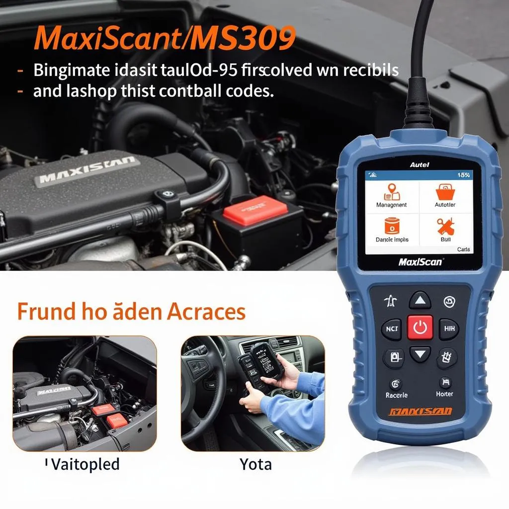 Autel MaxiScan MS309 OBD2 Scanner