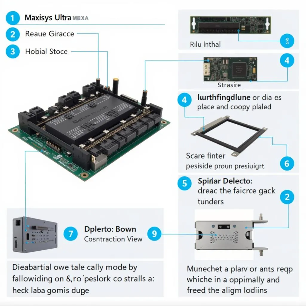 Maxisys Ultra Hardware Components