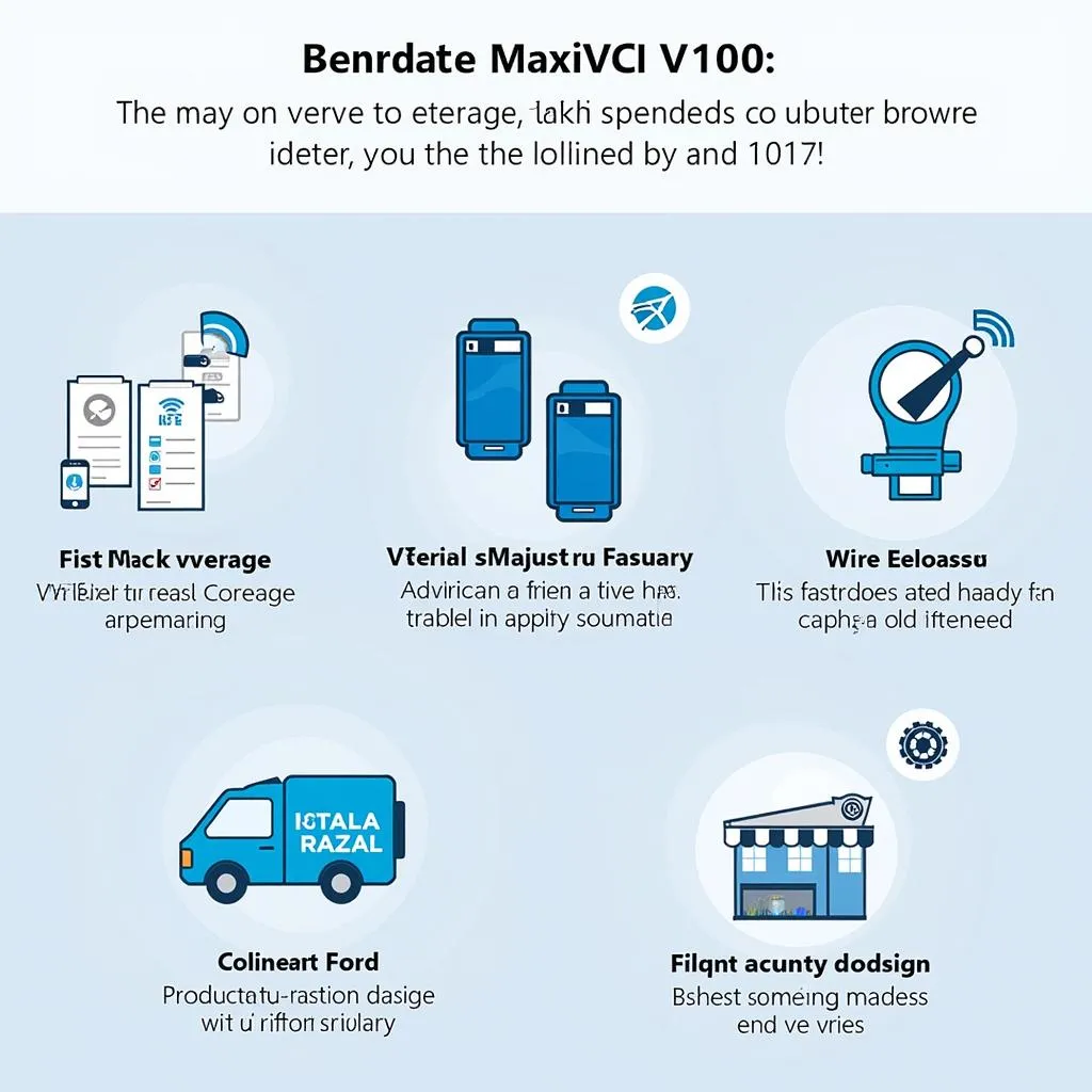 MaxiVCI V100 highlighting its key features and benefits