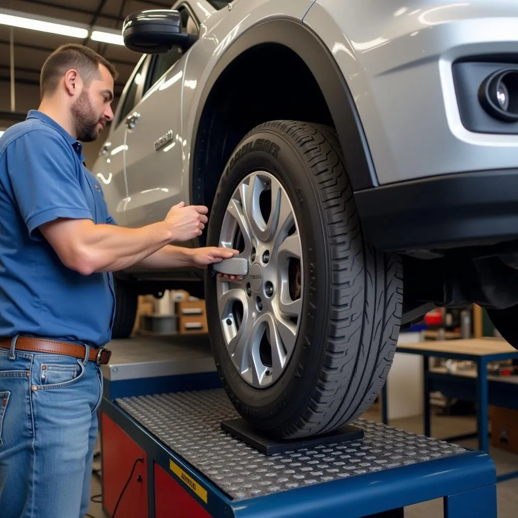 Professional Tire Balancing