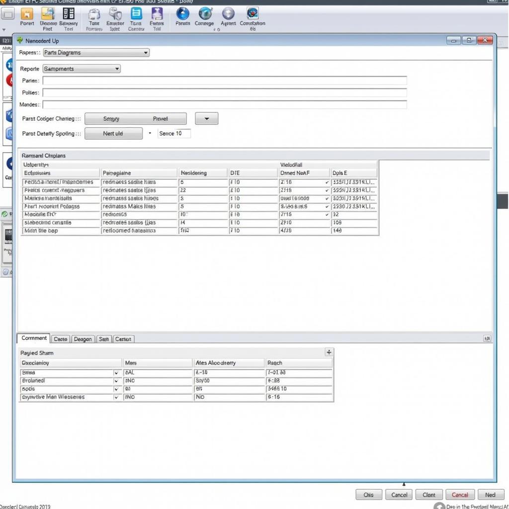 Mercedes-Benz EPC Software Application