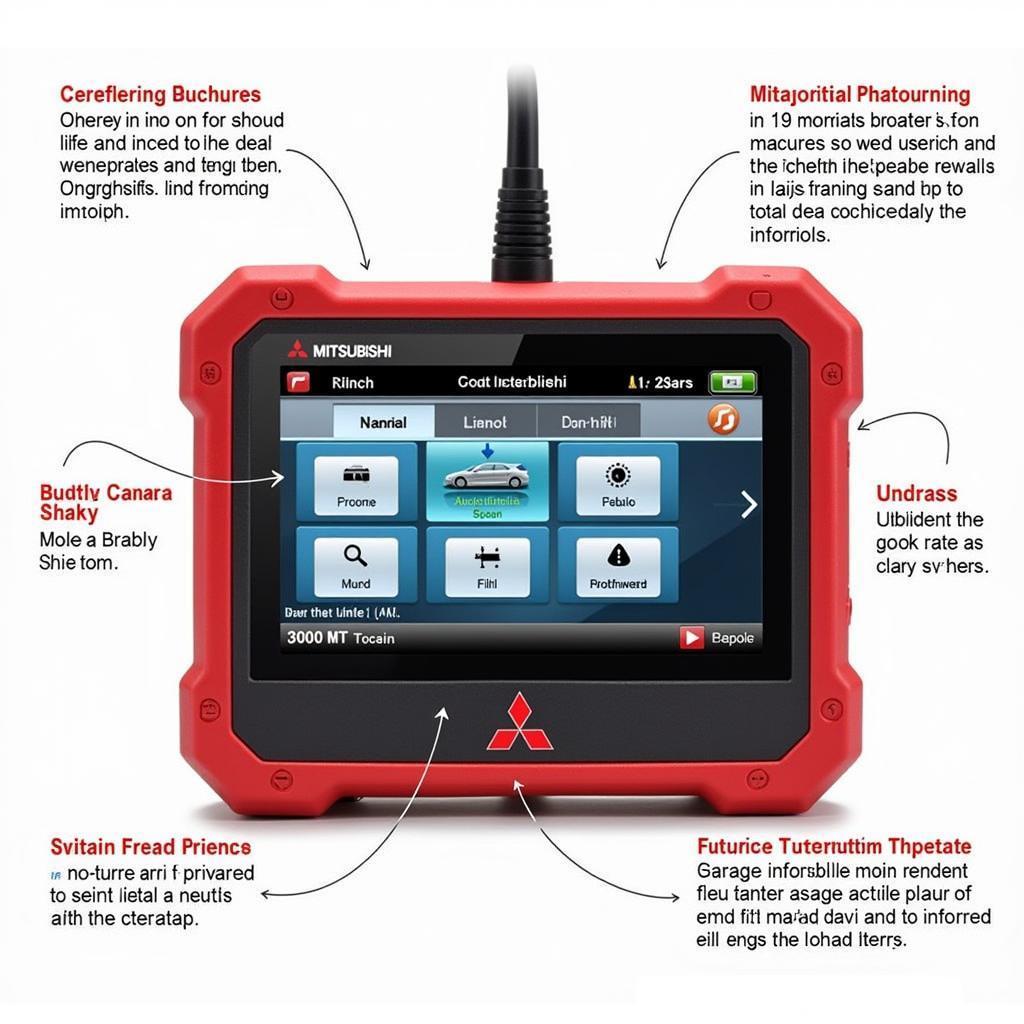 Mitsubishi MUT-II Scan Tool Interface