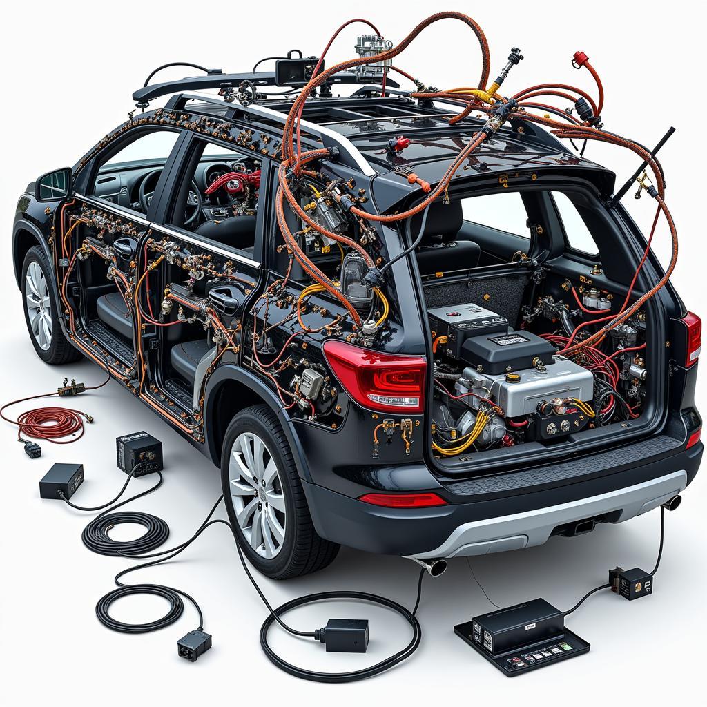 Modern Car Wiring Harness