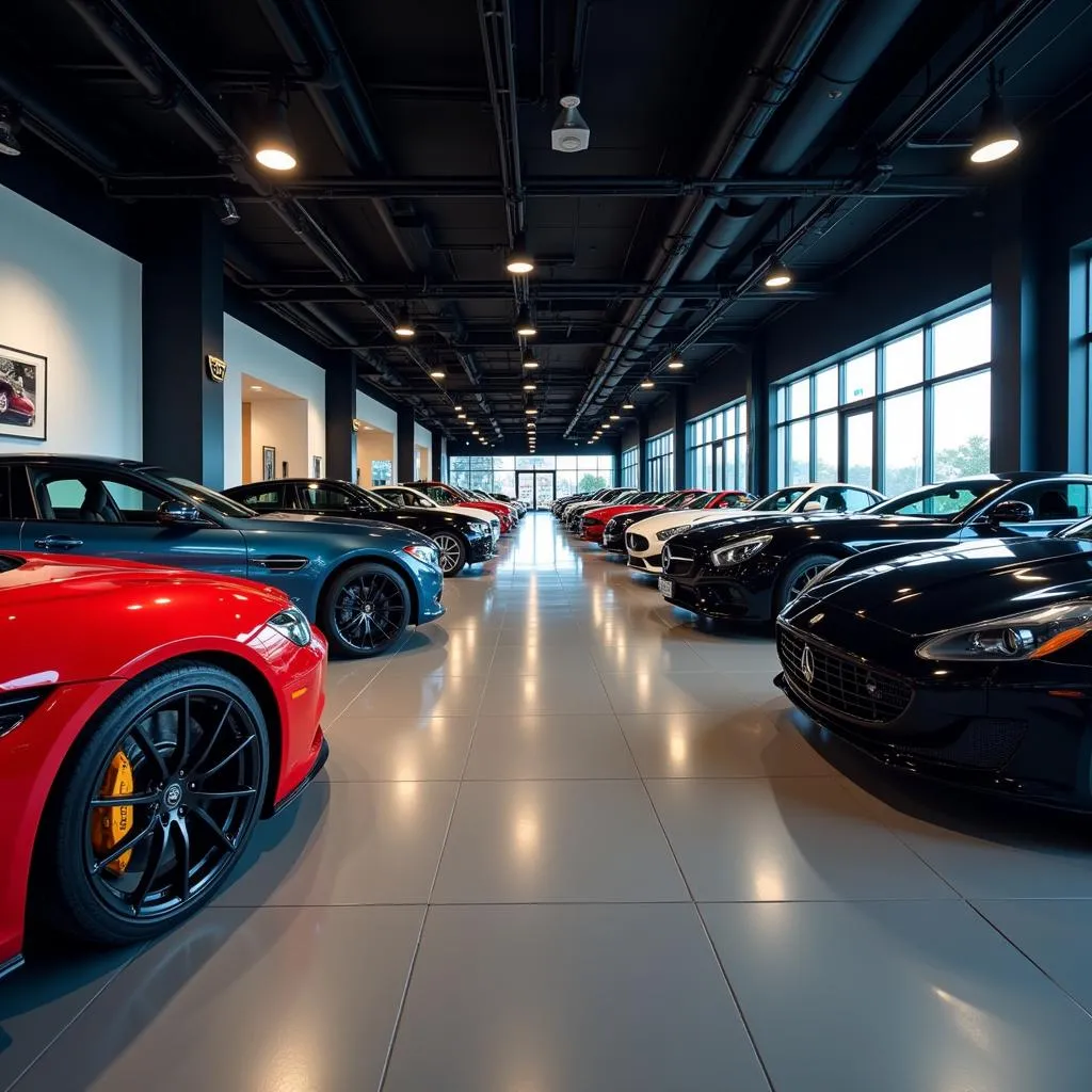 Luxury Car Showroom