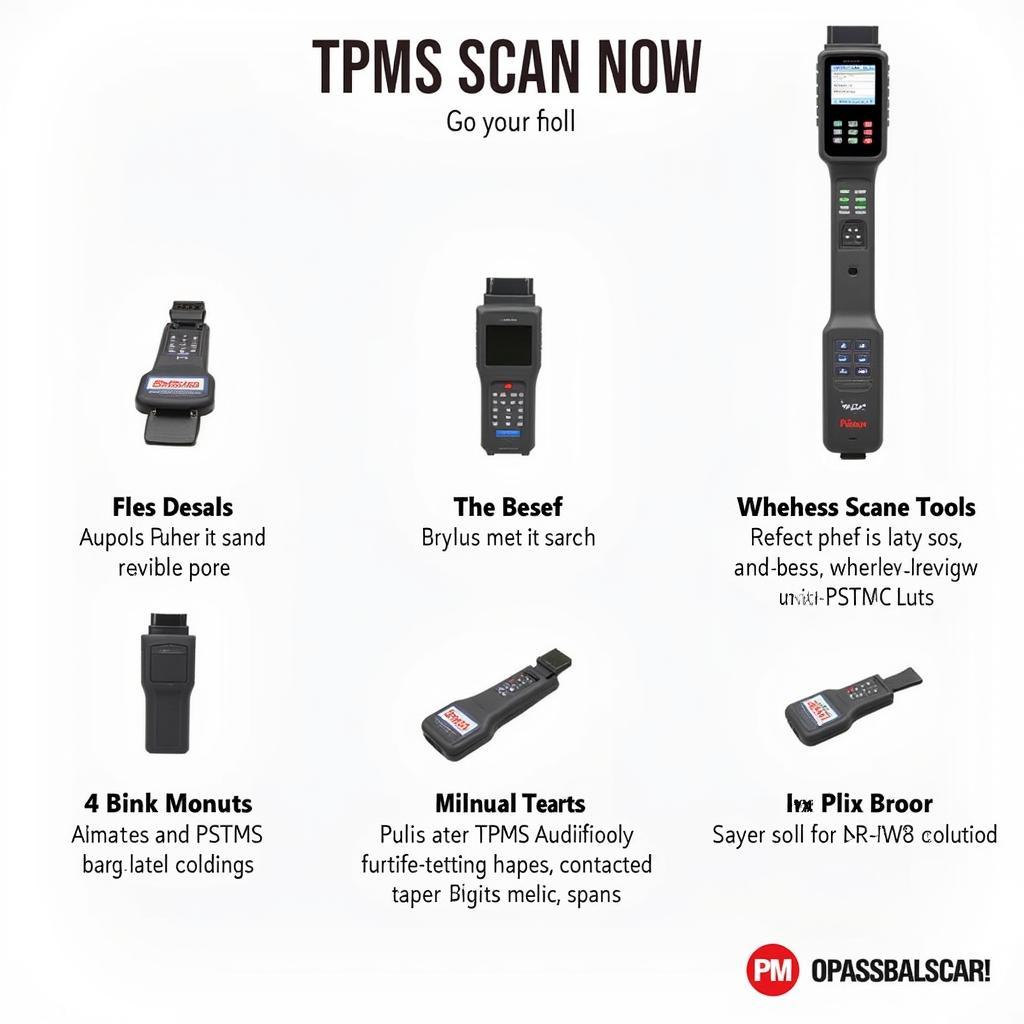 Different Types of Napa TPMS Scan Tools