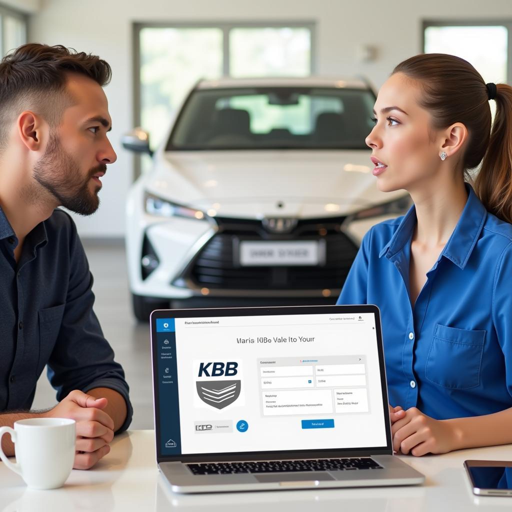 Negotiating Car Price with KBB Value as Reference