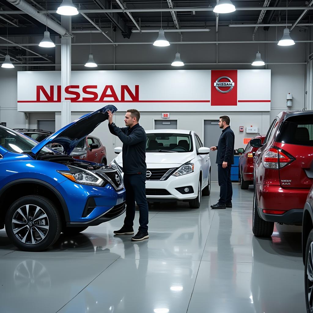 Nissan Dealership Service Department