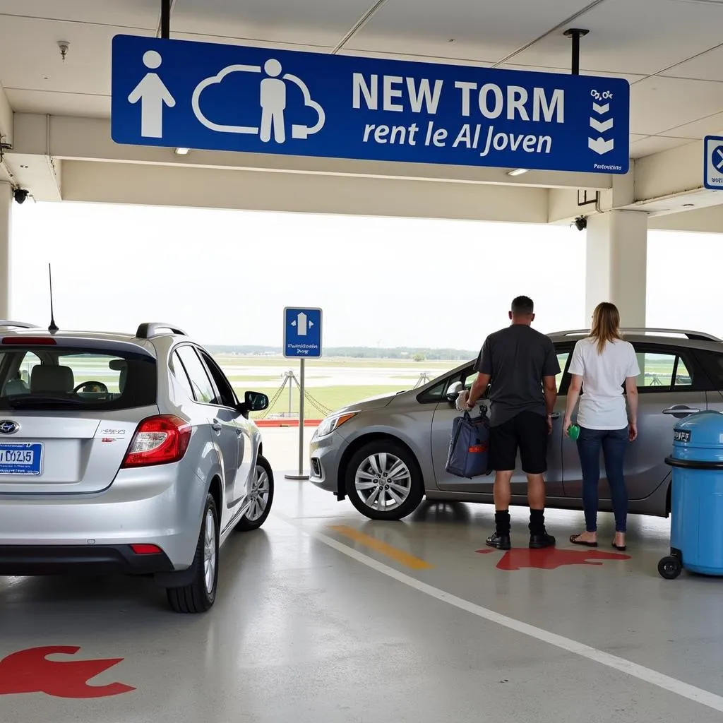 Returning your rental car at Norfolk Airport