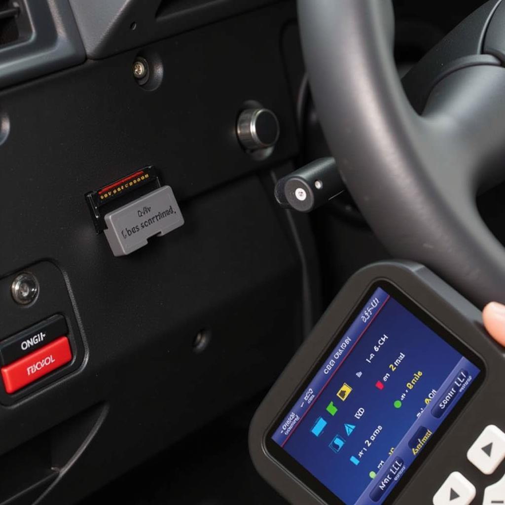 OBD-II Connector and Scan Tool