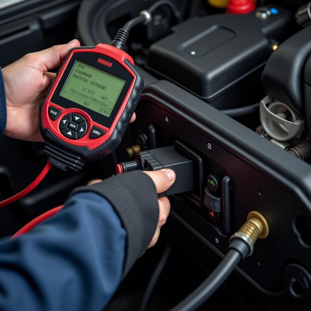 Using an OBD-II Scanner on a Dodge