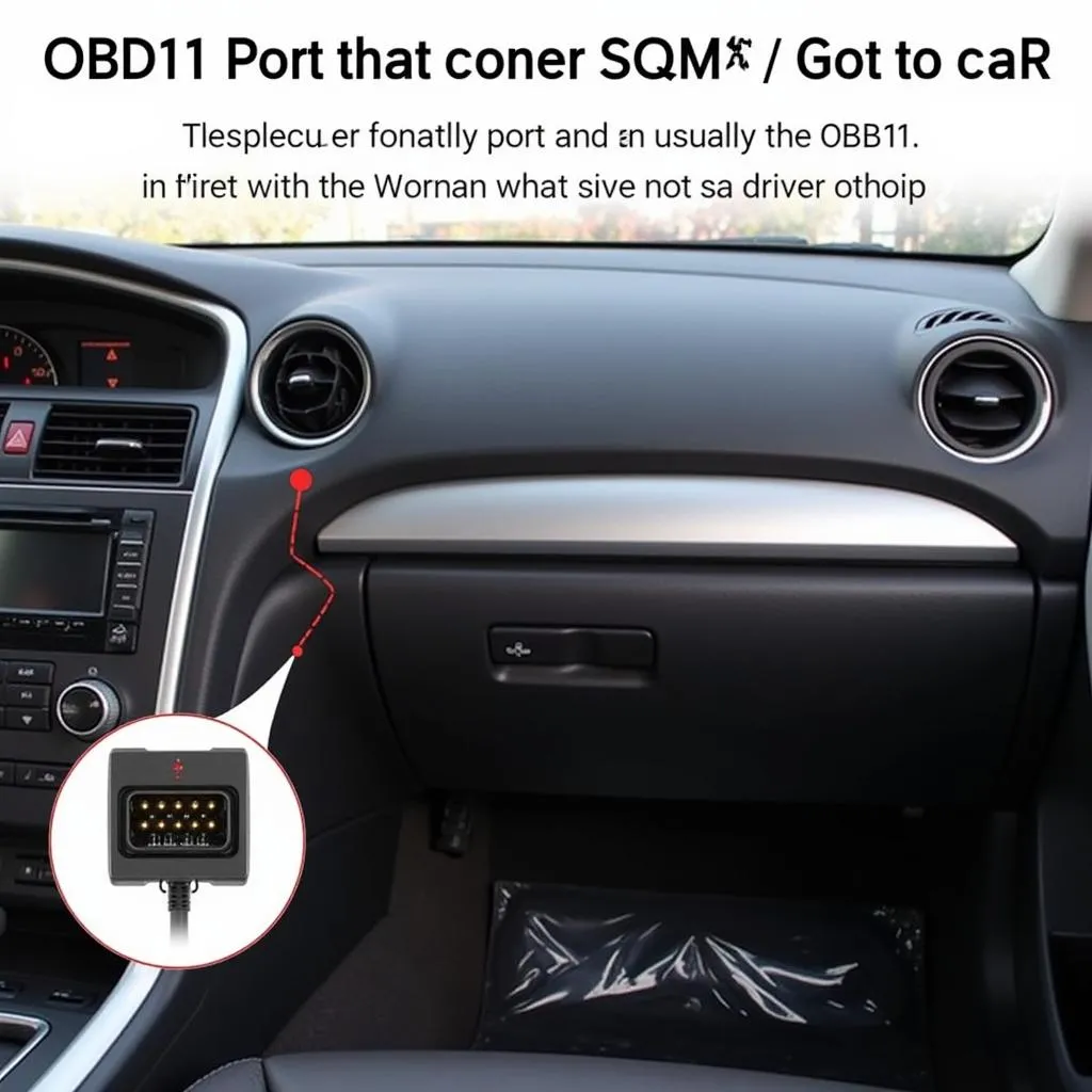 OBD11 Port Location