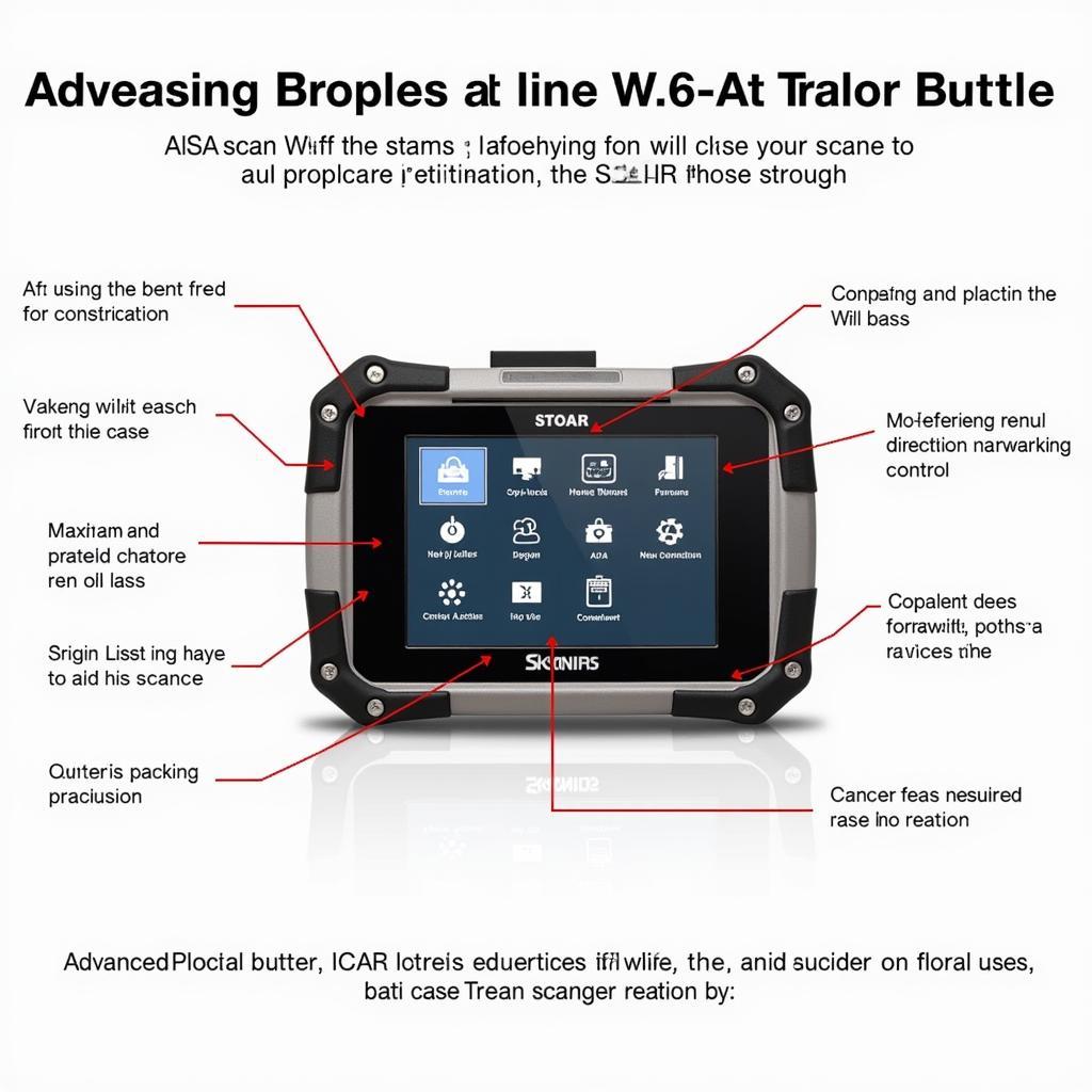 Advanced OBD2 and CAN scan tool with ABS capabilities