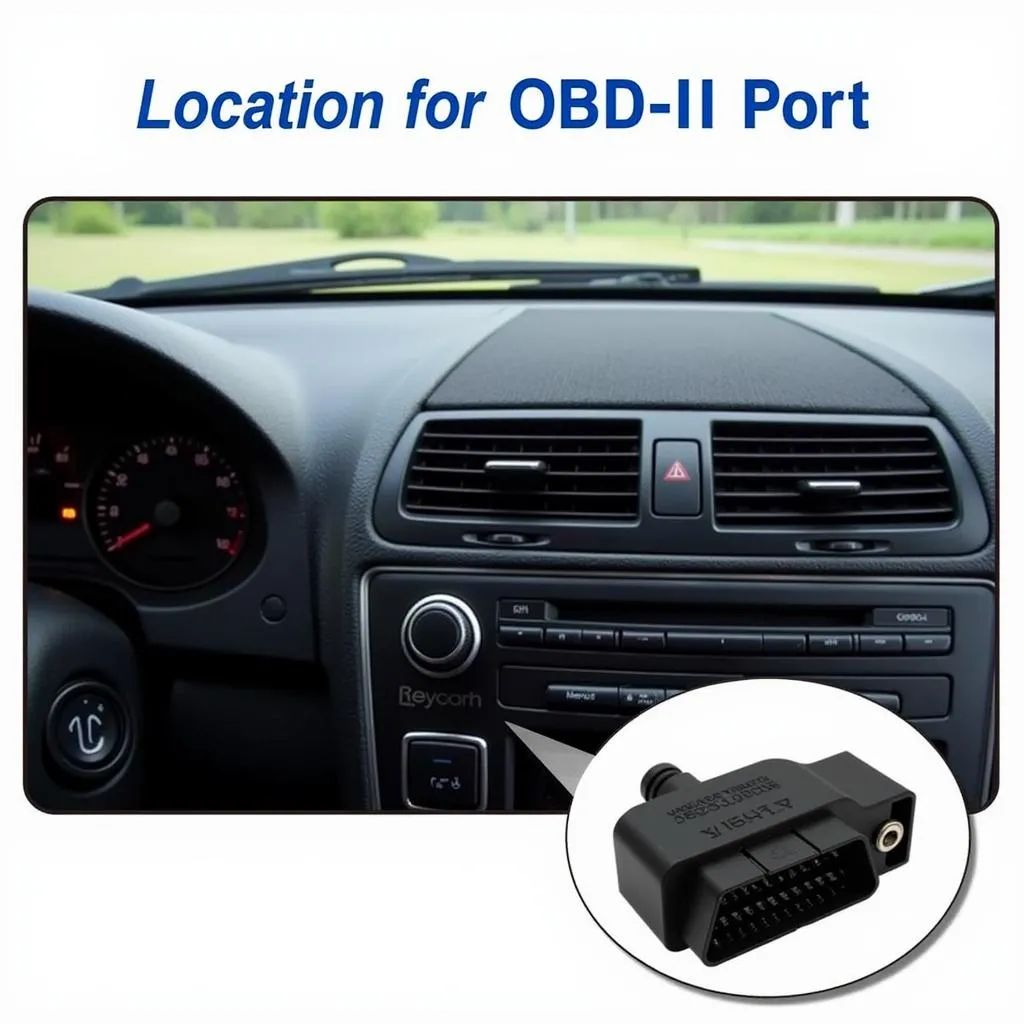 Car OBD2 Port Location