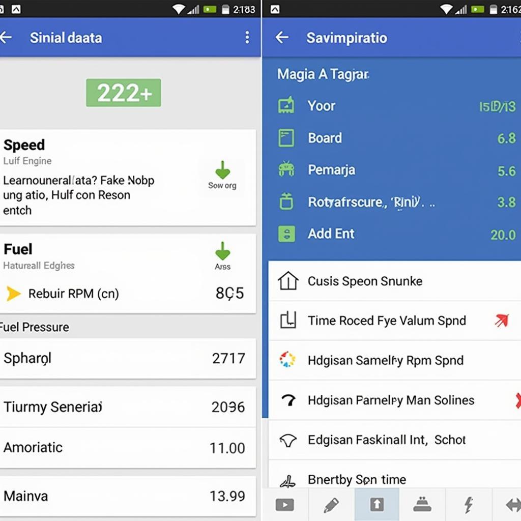 OBD2 Scan Tool App Live Data Monitoring